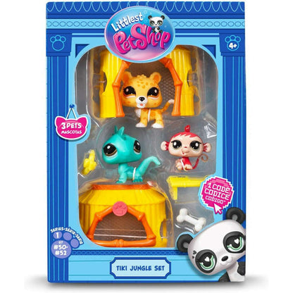 Toys N Tuck:Littlest Pet Shop Tiki Jungle Set,Littlest Pet Shop