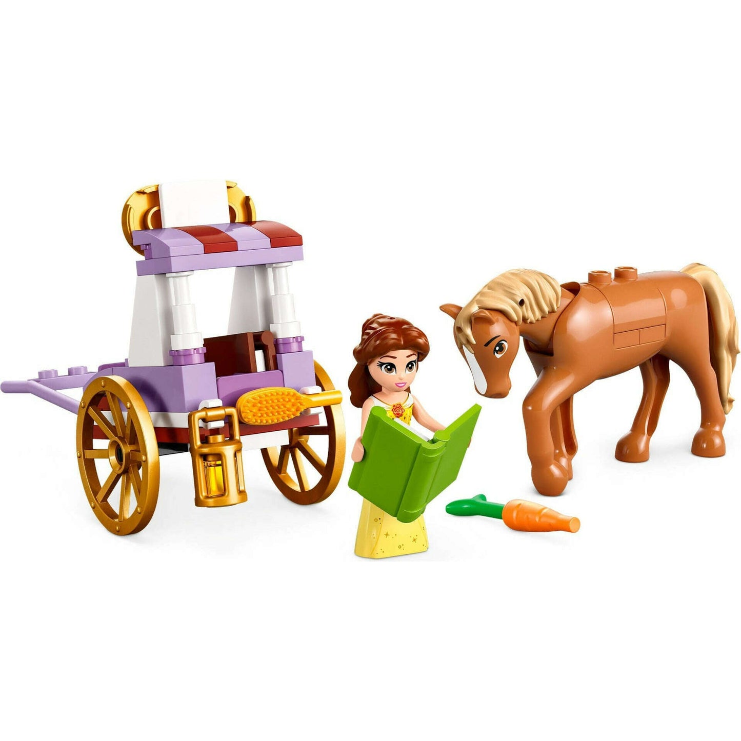 Toys N Tuck:Lego 43233 Disney Belle's Storytime Horse Carriage,Lego Disney