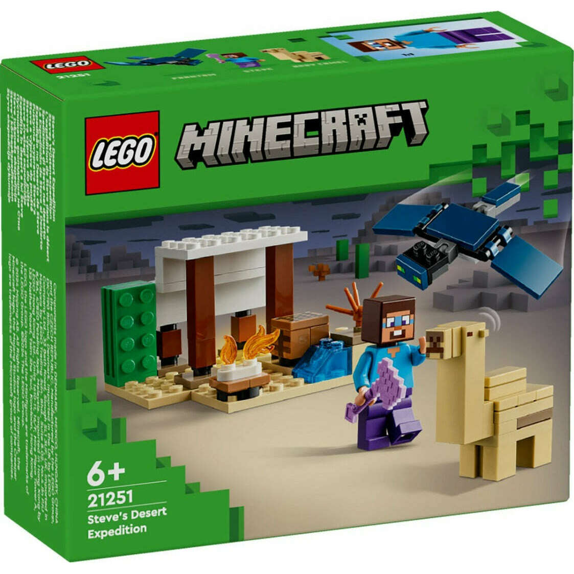 Toys N Tuck:Lego 21251 Minecraft Steve's Desert Expedition,Lego Minecraft