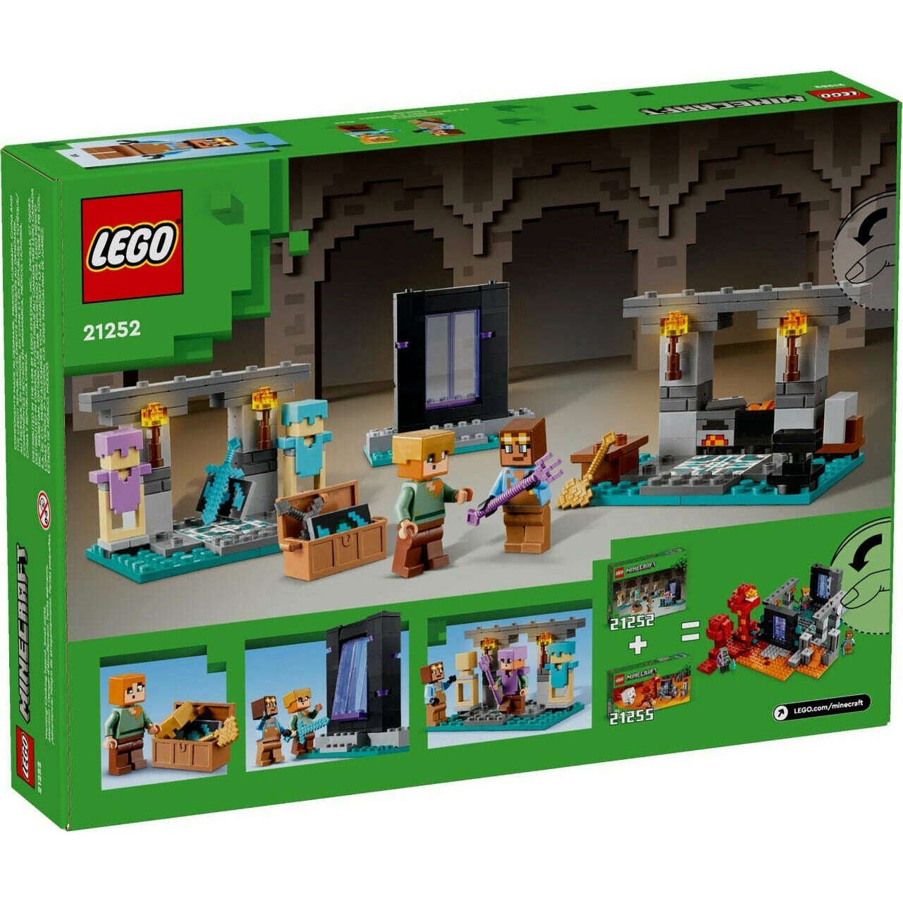 Toys N Tuck:Lego 21252 Minecraft The Armory,Lego Minecraft