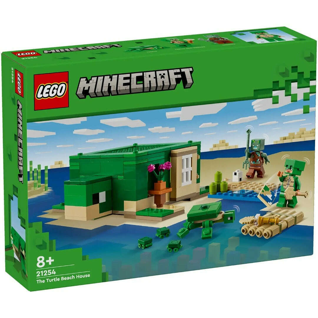 Toys N Tuck:Lego 21254 Minecraft The Turtle Beach House,Lego Minecraft