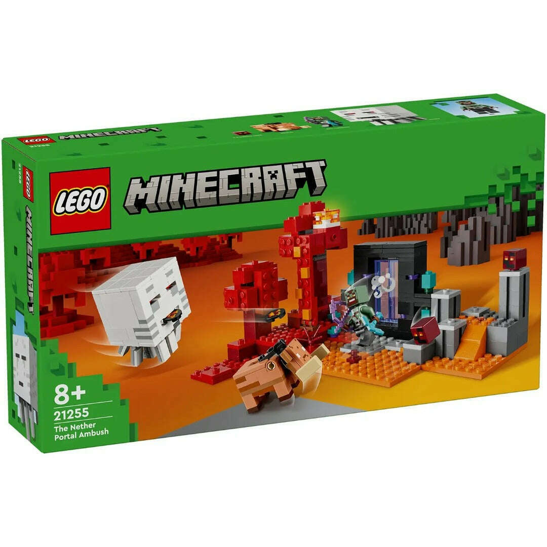 Toys N Tuck:Lego 21255 Minecraft The Nether Portal Ambush,Lego Minecraft