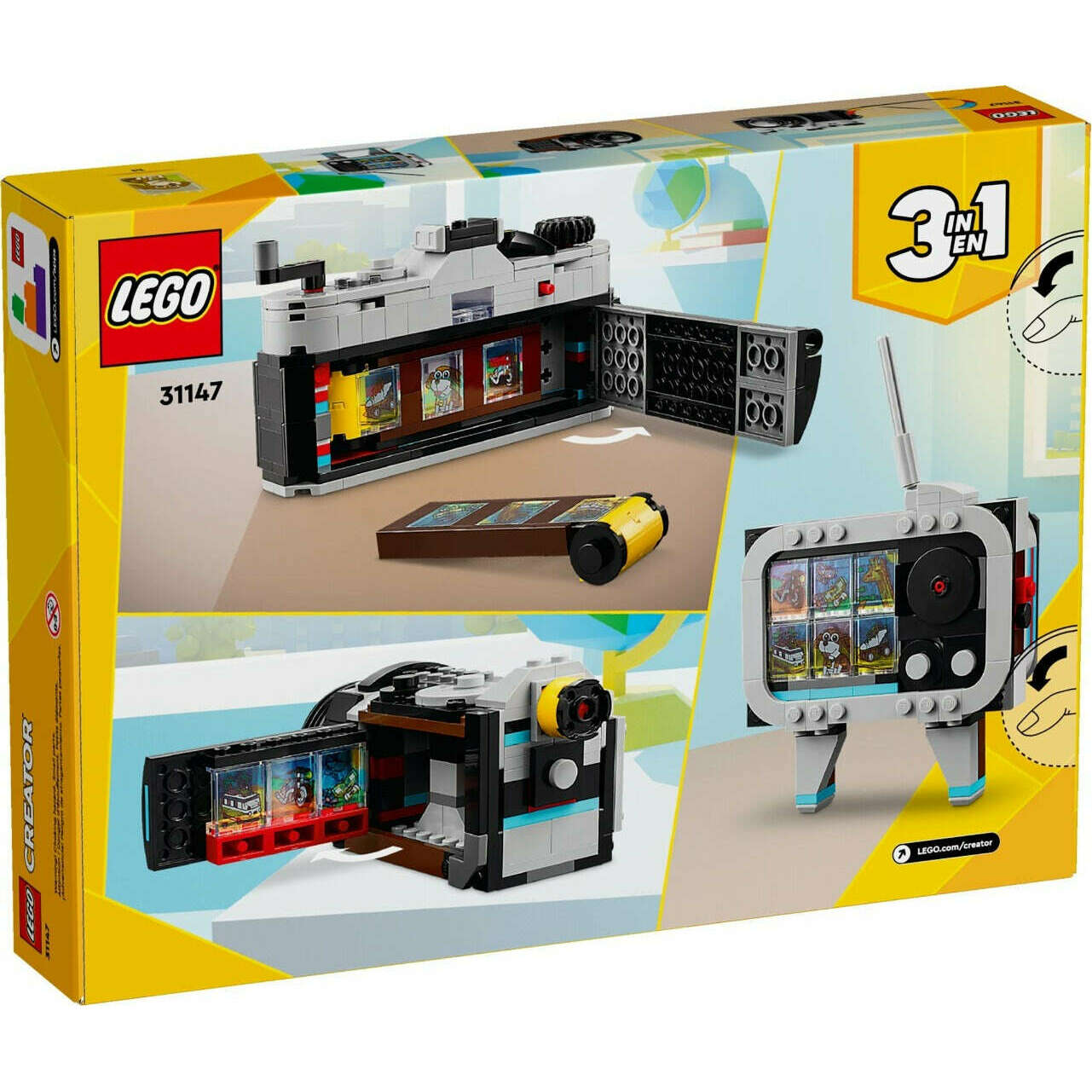 Toys N Tuck:Lego 31147 Creator Retro Camera,Lego Creator