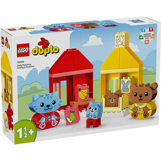 Toys N Tuck:Lego 10414 Duplo Daily Routines: Eating & Bedtime,Lego Duplo