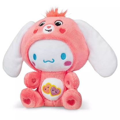 Care Bears Hello Kitty and Friends 22cm Cinnamoroll as Love-A-Lot Bear