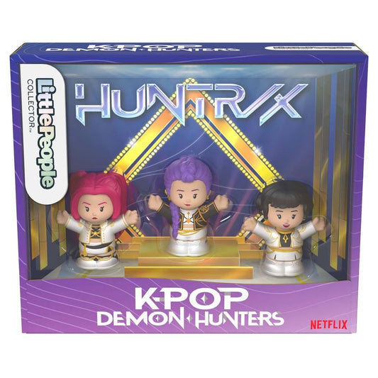 Fisher Price Little People KPop Demon Hunters Huntr/X Collectors Set