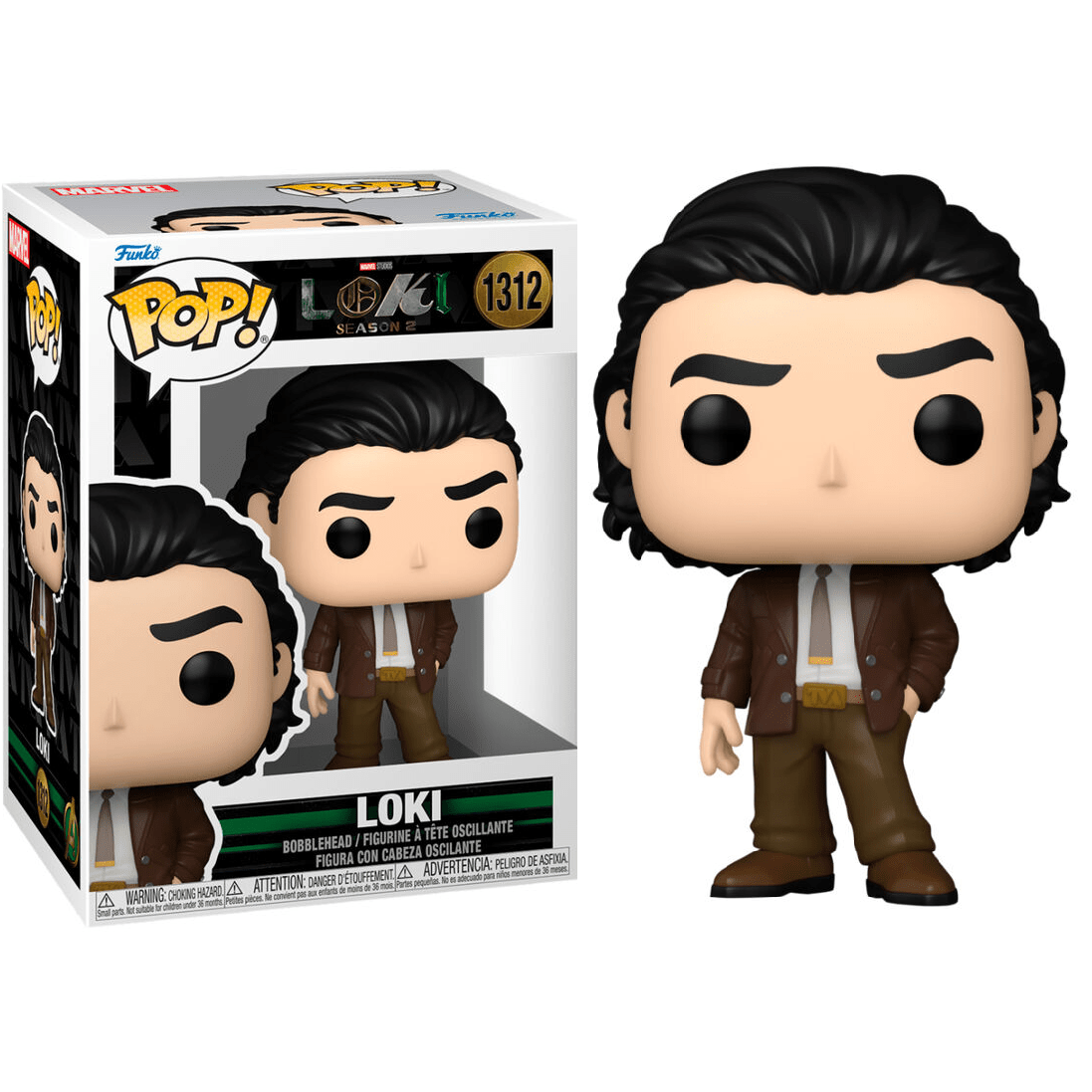 Toys N Tuck:Pop! Vinyl - Loki Season 2 - Loki 1312,Marvel