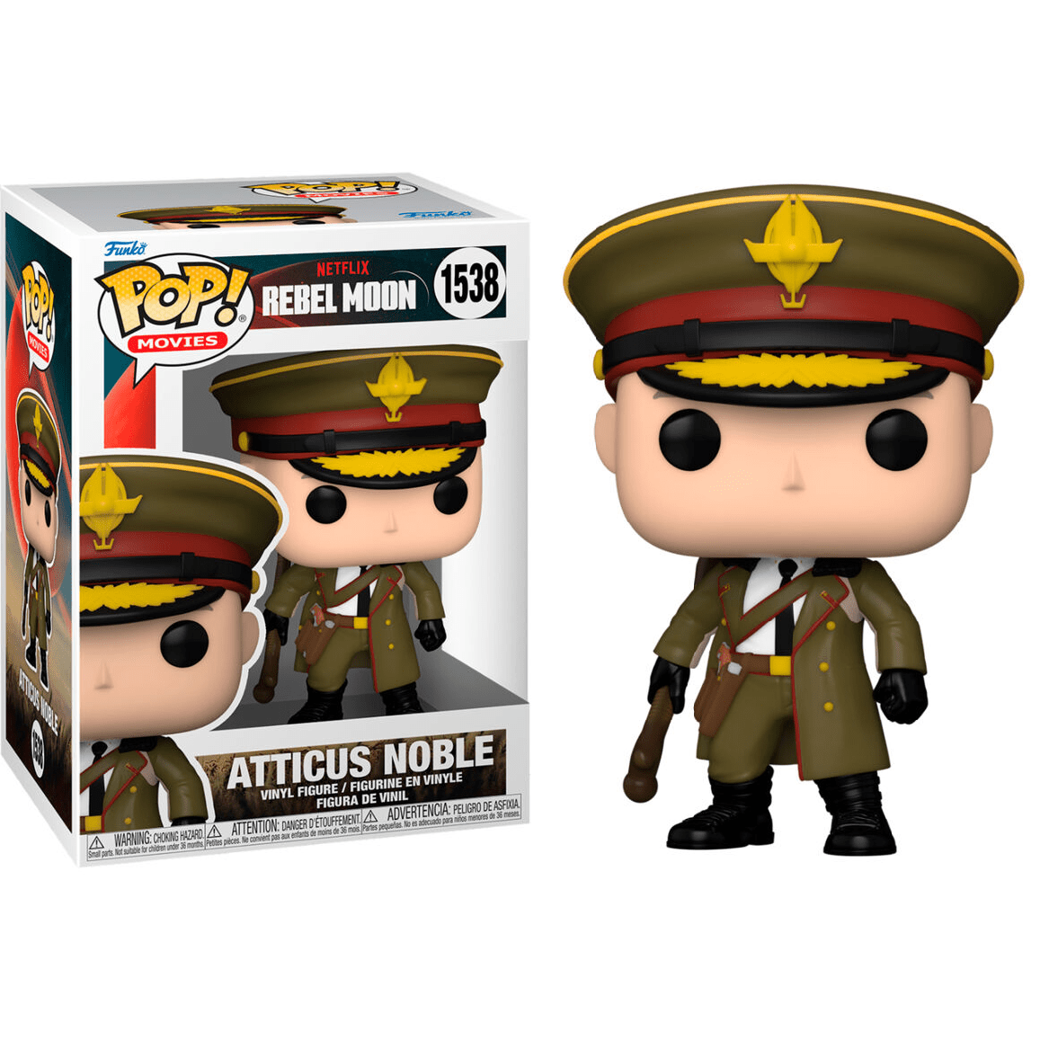 Toys N Tuck:Pop! Vinyl - Rebel Moon - Atticus Noble 1538,Rebel Moon