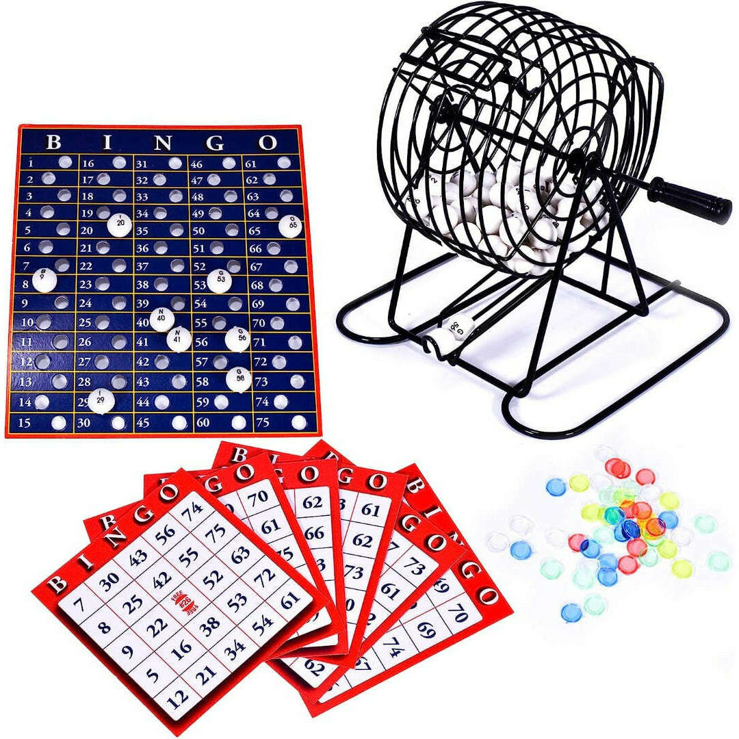 Toys N Tuck:M.Y Traditional Games - Deluxe Metal Bingo Game,M.Y