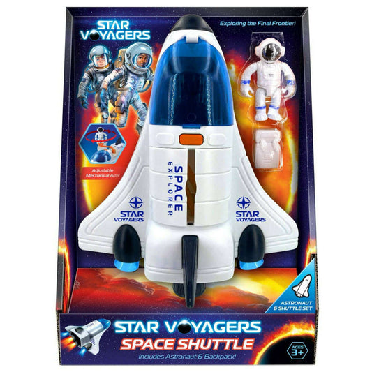 Toys N Tuck:Star Voyagers Space Shuttle with Astronaut,Star Voyagers