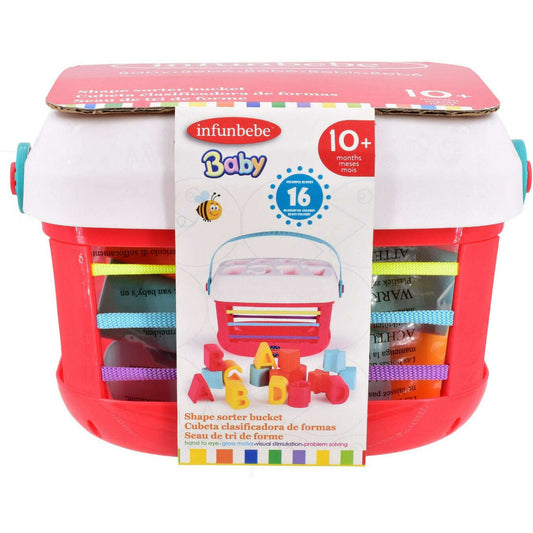 Toys N Tuck:Infunbebe Shape Sorter Bucket,Kandy Toys