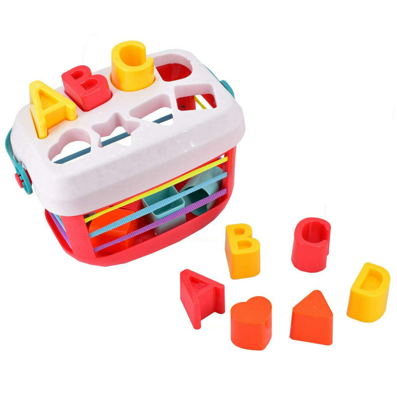 Toys N Tuck:Infunbebe Shape Sorter Bucket,Kandy Toys