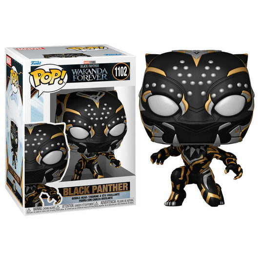 Toys N Tuck:Pop! Vinyl - Black Panther Wakanda Forever - Black Panther 1102,Marvel