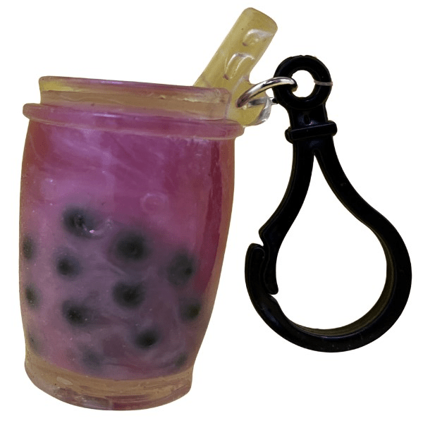 Toys N Tuck:Squishy Bubble Tea Keyring,Tobar