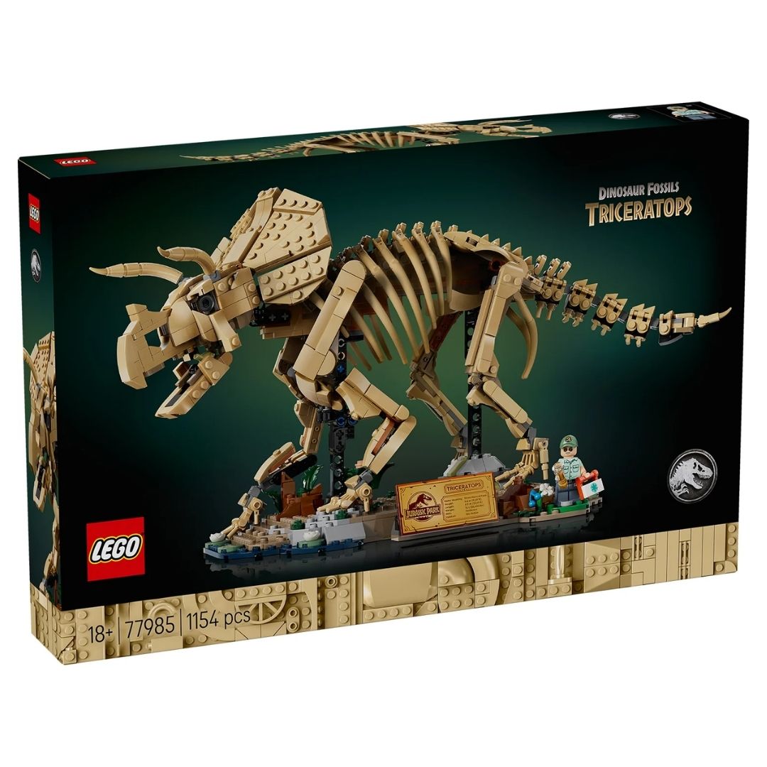 Lego 77985 Jurassic World Dinosaur Fossils: Triceratops
