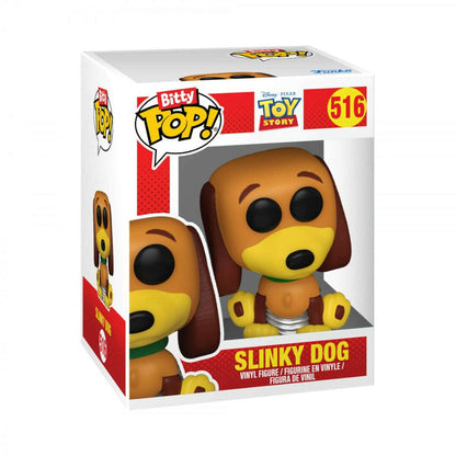 Toys N Tuck:Bitty Pop! Toy Story 4 Pack - Woody, Rex, Slinky Dog and Mystery Bitty,Disney Pixar