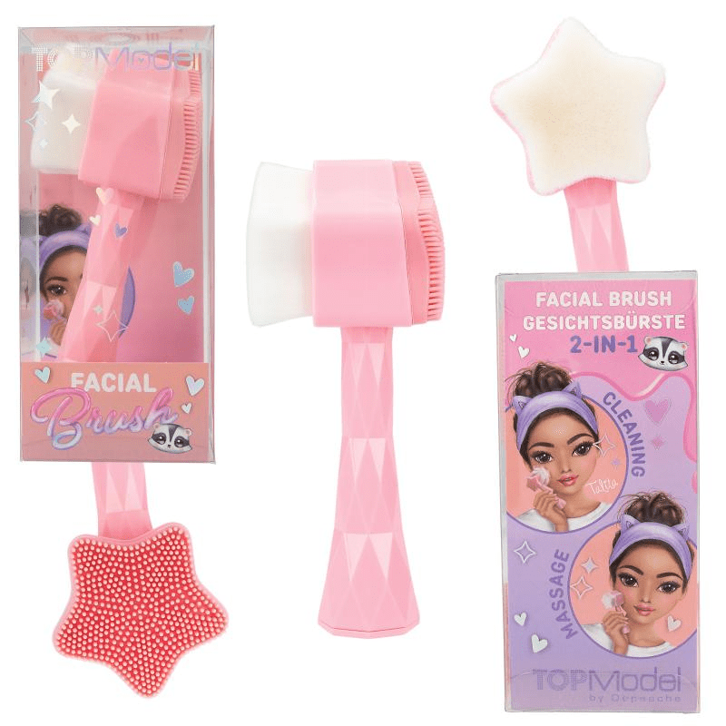 Toys N Tuck:Depesche Top Model 2 In 1 Facial Brush,Top Model