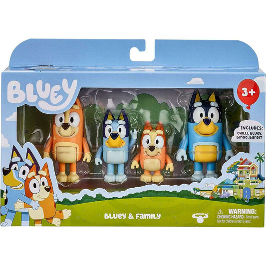 Toys N Tuck:Bluey - Bluey & Family Figure Pack,Bluey
