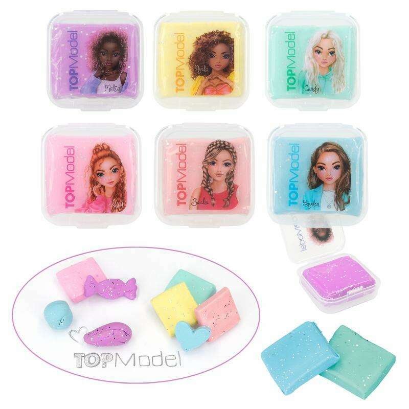 Toys N Tuck:Depesche Top Model Kneadable Eraser Pastel & Glitter,Top Model