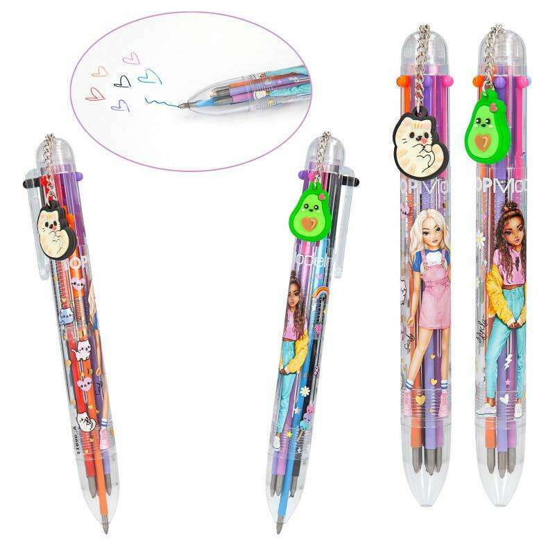 Toys N Tuck:Depesche Top Model Gel Pen With 6 Colours,Top Model