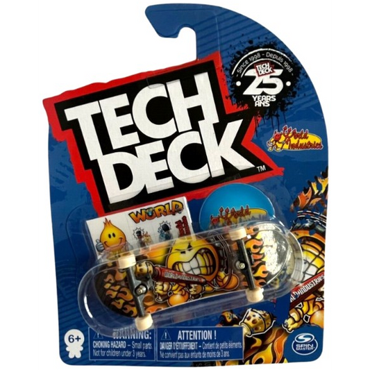 Toys N Tuck:Tech Deck Single Pack 96mm Fingerboard - World Industries,Tech Deck