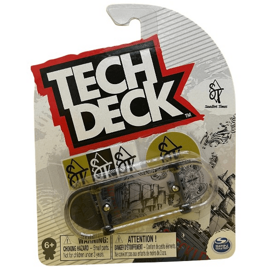 Toys N Tuck:Tech Deck Single Pack 96mm Fingerboard - Sandlot Times,Tech Deck