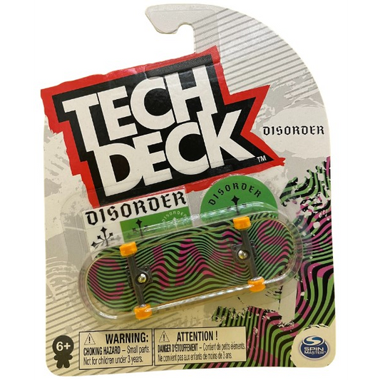 Toys N Tuck:Tech Deck Single Pack 96mm Fingerboard - Disorder,Tech Deck