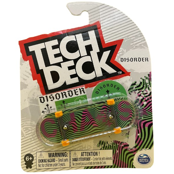 Toys N Tuck:Tech Deck Single Pack 96mm Fingerboard - Disorder,Tech Deck