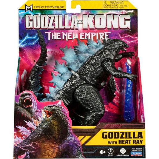 Toys N Tuck:Godzilla x Kong The New Empire - Godzilla With Heat Ray,Monsterverse