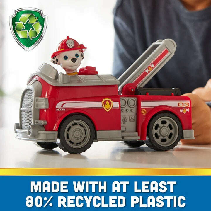 Toys N Tuck:Paw Patrol Marshall with Fire Engine,Paw Patrol