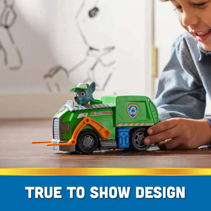 Toys N Tuck:Paw Patrol Rocky with Recycling Truck,Paw Patrol