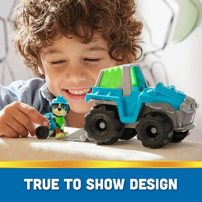 Toys N Tuck:Paw Patrol Rex with Rescue Vehicle,Paw Patrol