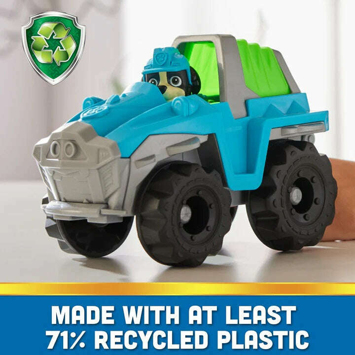 Toys N Tuck:Paw Patrol Rex with Rescue Vehicle,Paw Patrol