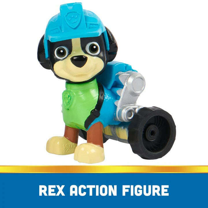 Toys N Tuck:Paw Patrol Rex with Rescue Vehicle,Paw Patrol