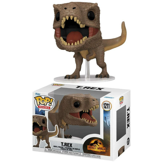 Toys N Tuck:Pop! Vinyl - Jurassic World Dominion - T.Rex 1211,Jurassic World