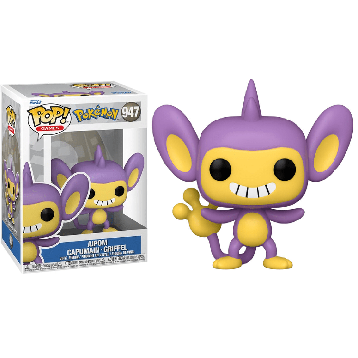 Toys N Tuck:Pop! Vinyl - Pokemon - Aipom 947,Pokemon