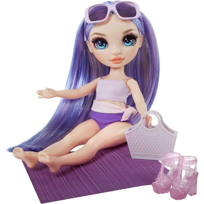 Toys N Tuck:Rainbow High Swim & Style Violet Willow,Rainbow High