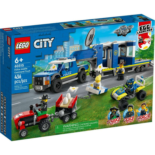 Toys N Tuck:Lego 60315 City Police Mobile Command Truck,Lego City