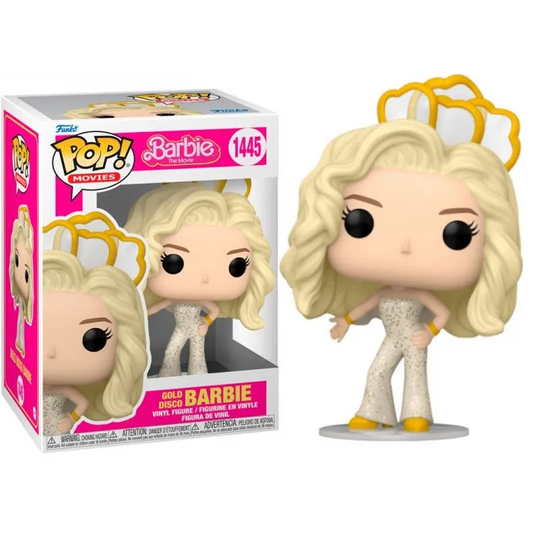 Toys N Tuck:Pop! Vinyl - Barbie Movie - Gold Disco Barbie 1445,Barbie