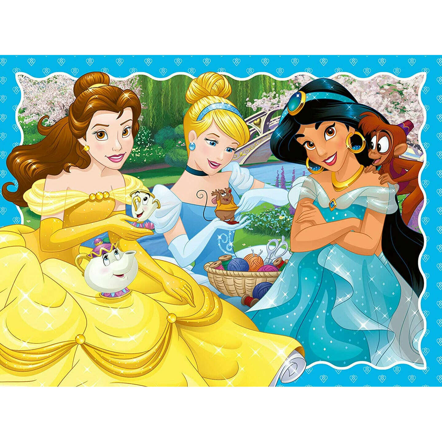 Toys N Tuck:Ravensburger 4 Puzzles in a Box Disney Princess Friendship!,Disney Princess