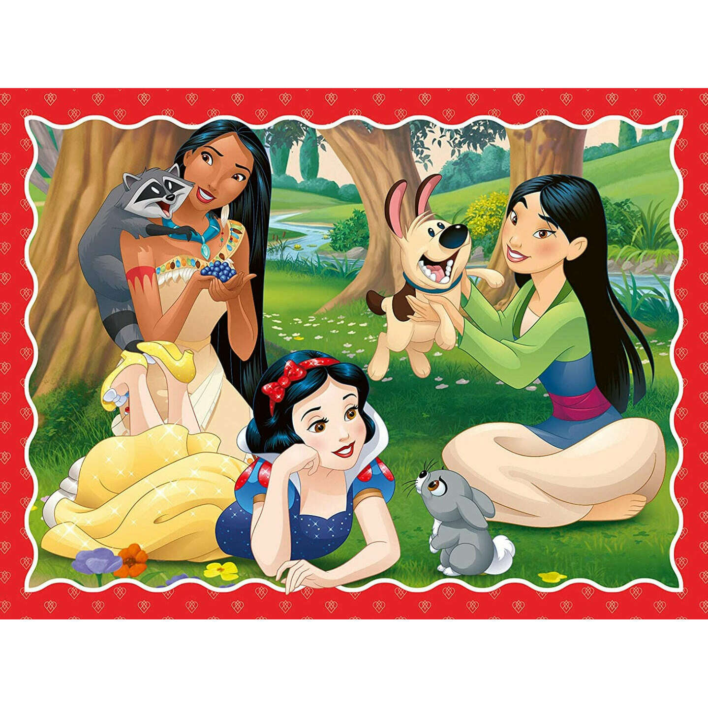 Toys N Tuck:Ravensburger 4 Puzzles in a Box Disney Princess Friendship!,Disney Princess