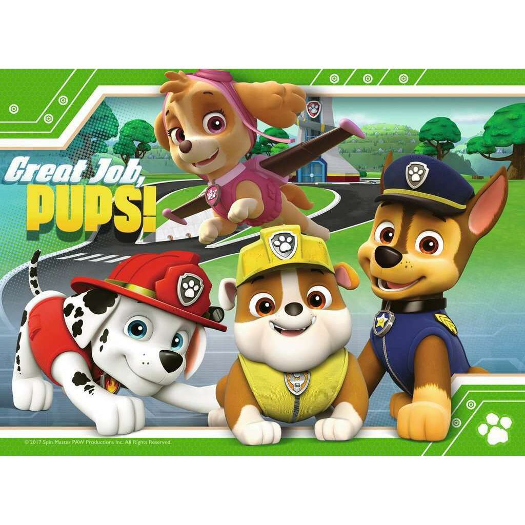 Toys N Tuck:Ravensburger 4 Puzzles in a Box Paw Patrol  Just Yelp for Help,Paw Patrol