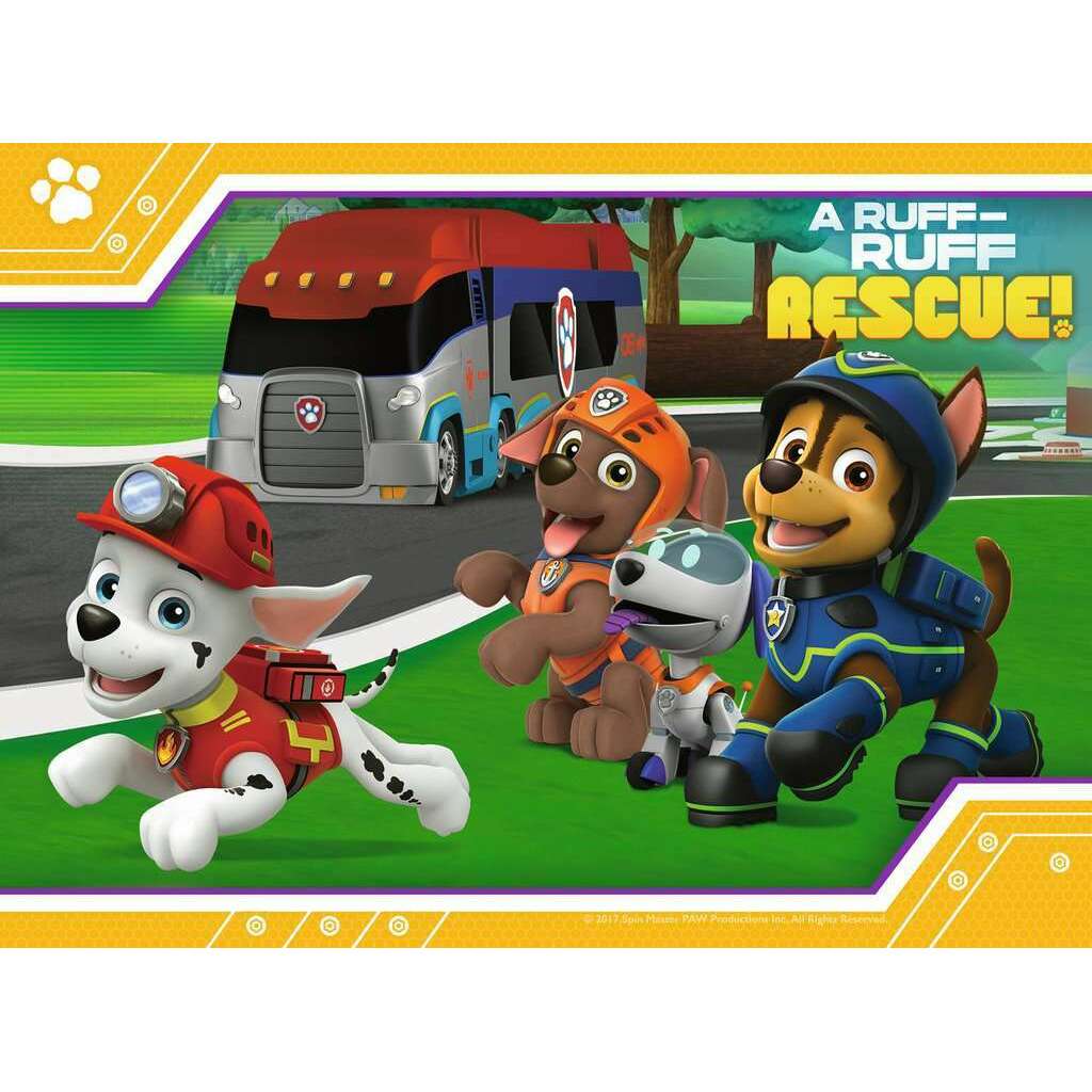 Toys N Tuck:Ravensburger 4 Puzzles in a Box Paw Patrol  Just Yelp for Help,Paw Patrol