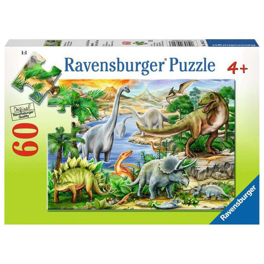 Toys N Tuck:Ravensburger 60pc Puzzle Prehistoric Life,Ravensburger