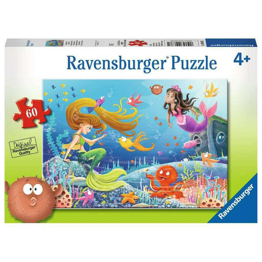 Toys N Tuck:Ravensburger 60pc Puzzle Mermaid Tales,Ravensburger