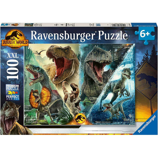 Toys N Tuck:Ravensburger 100 XXL Piece Puzzle Jurassic World,Jurassic World