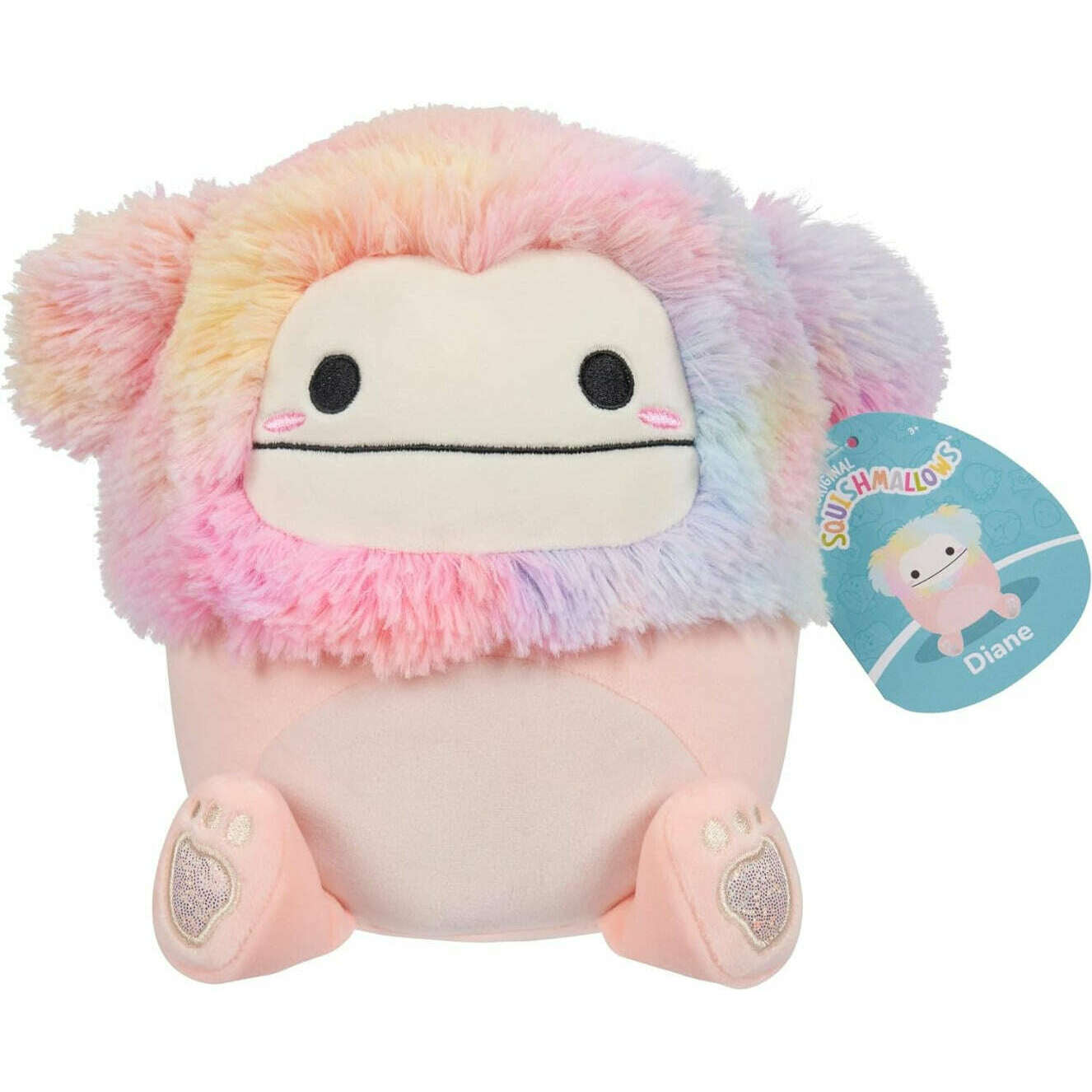 Toys N Tuck:Squishmallows 7.5 Inch Plush - Diane The Bigfoot,Squishmallows