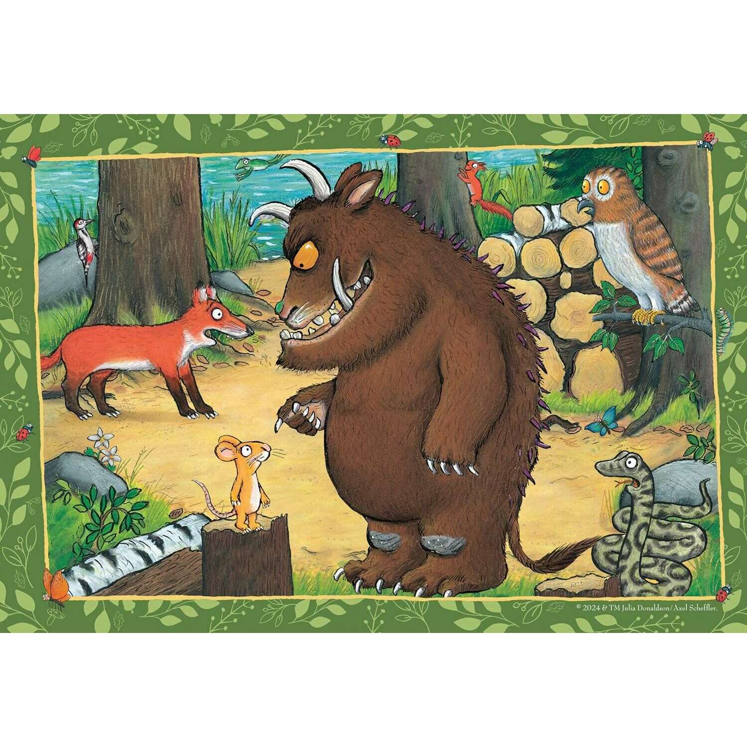 Toys N Tuck:Ravensburger 2 x 24pc Puzzles The Gruffalo,The Gruffalo