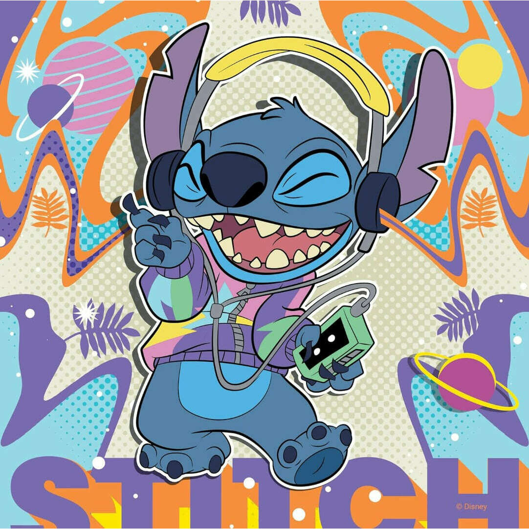 Toys N Tuck:Ravensburger 3 x 49pc Puzzles Stitch,Stitch