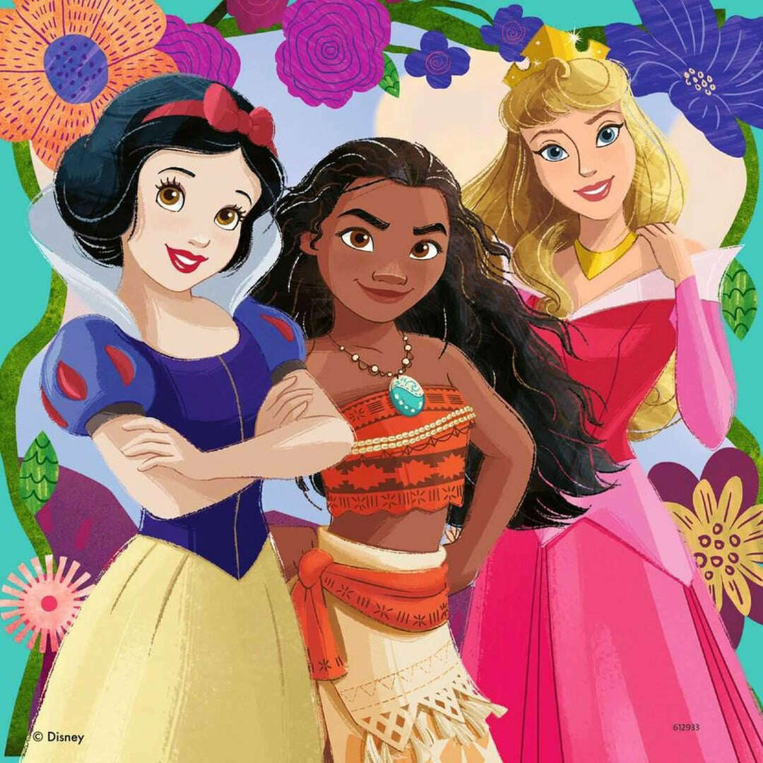 Toys N Tuck:Ravensburger 3 x 49pc Puzzles Disney Princess,Disney Princess